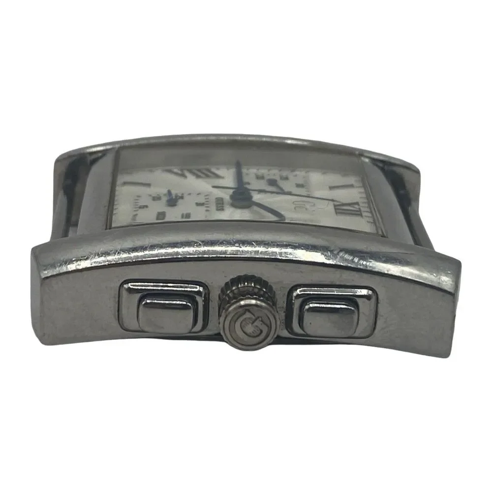 Guess GC Men Chronograph GC2000 Quartz Watch White Dial Needs Battery